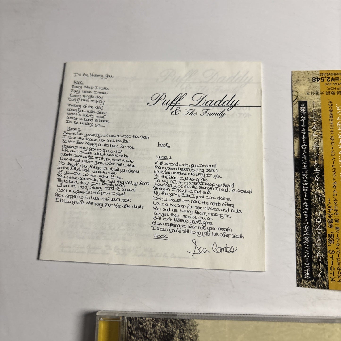 Puff Daddy & The Family – No Way Out (CD, 1997) Japan obi BVCA-729