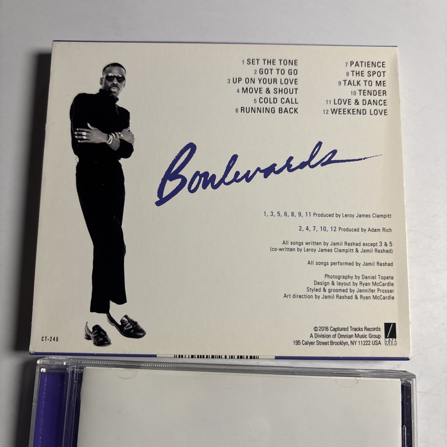 Boulevards – Groove! (CD, 2016) US CT-245