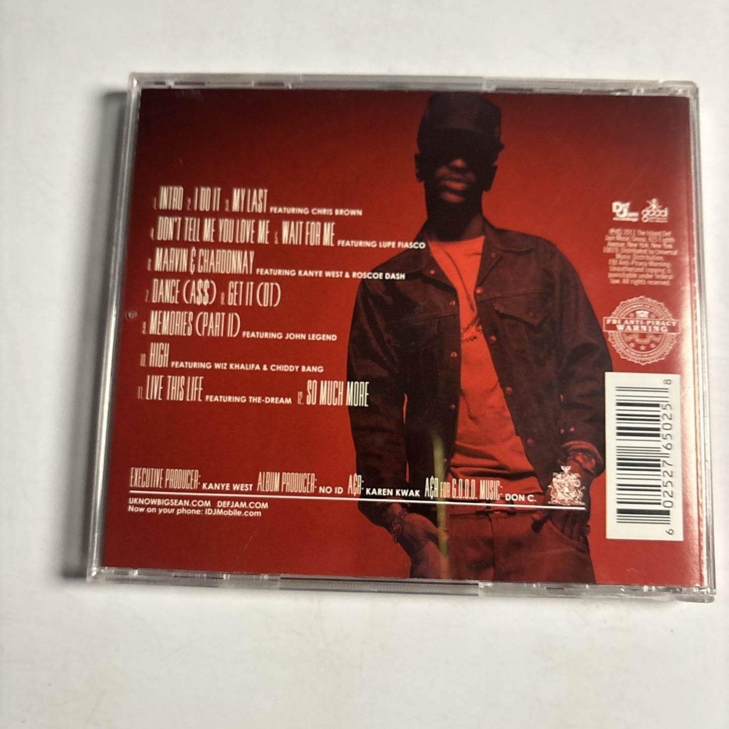 Big Sean – Finally Famous (CD, 2011) US B0015421-02