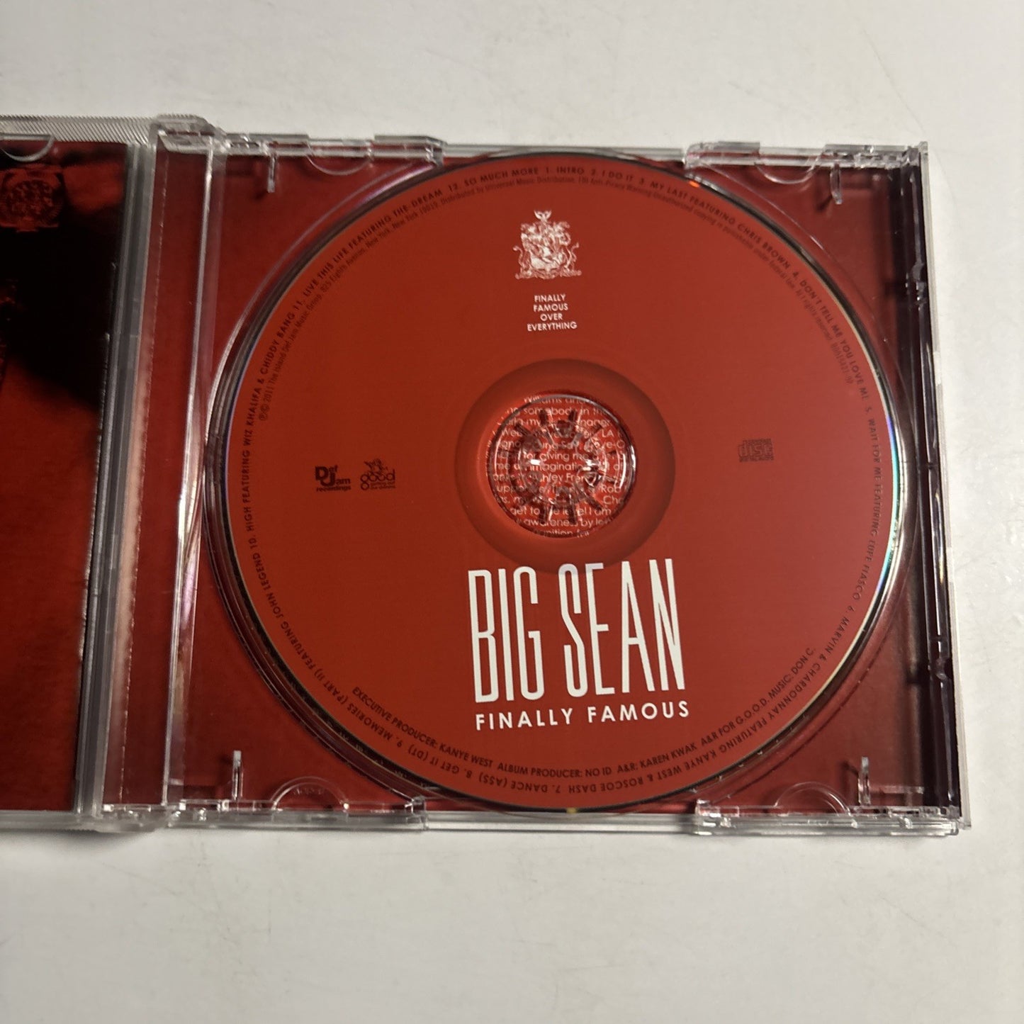 Big Sean – Finally Famous (CD, 2011) US B0015421-02