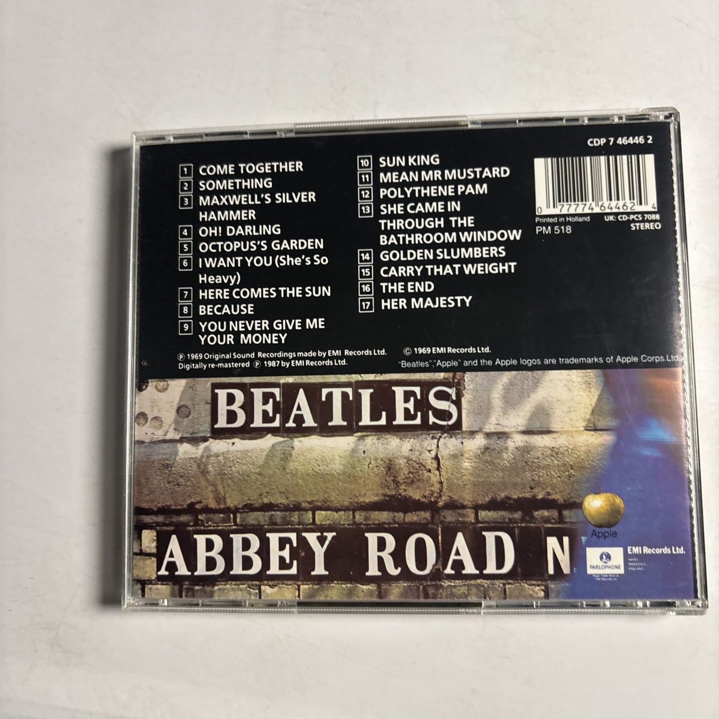 The Beatles – Abbey Road (CD, 1987) Europe CDP 7 46446 2