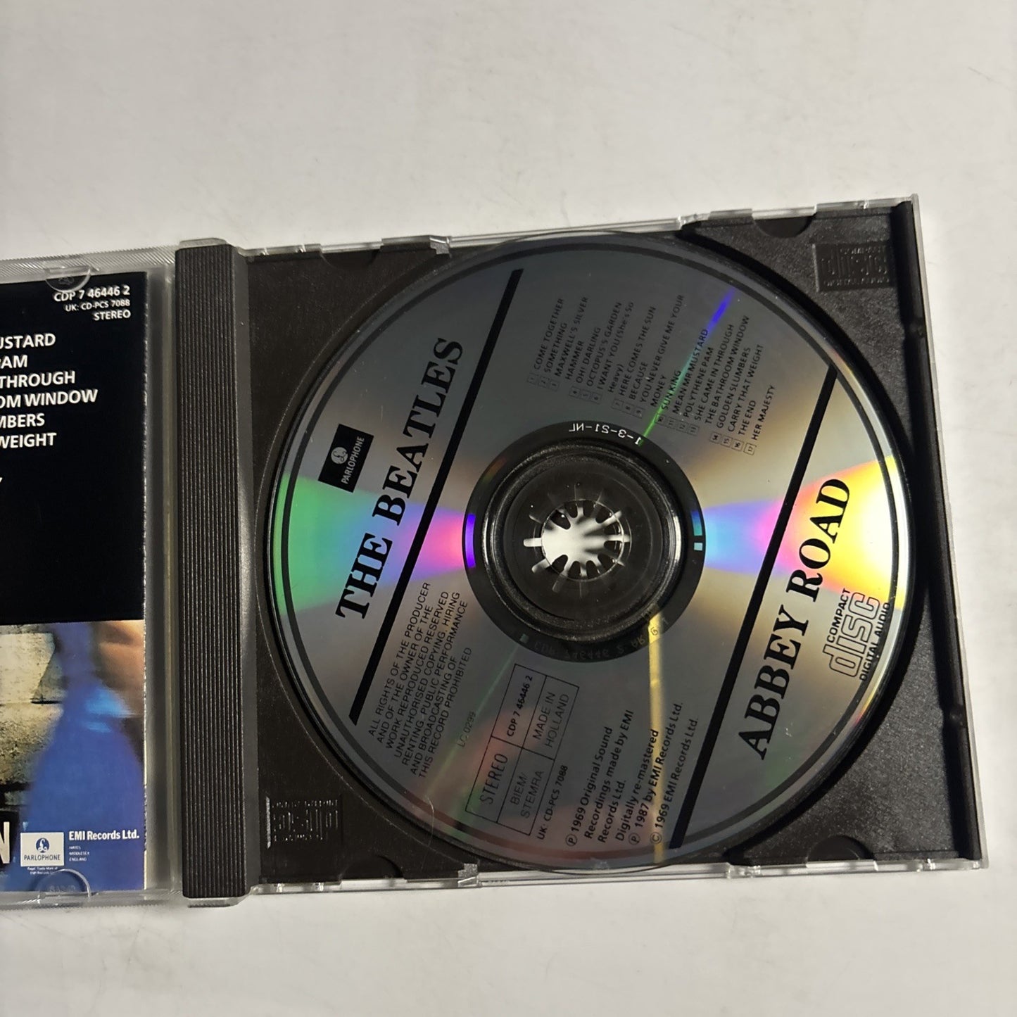 The Beatles – Abbey Road (CD, 1987) Europe CDP 7 46446 2