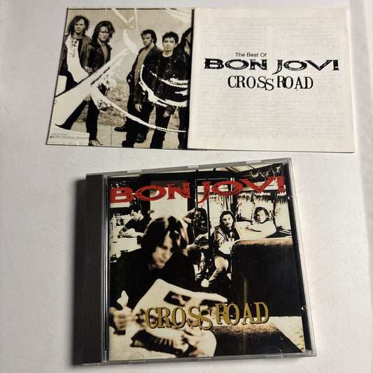 Bon Jovi – Cross Road (The Best Of Bon Jovi) (CD, 1994) Japan PHCR-1300
