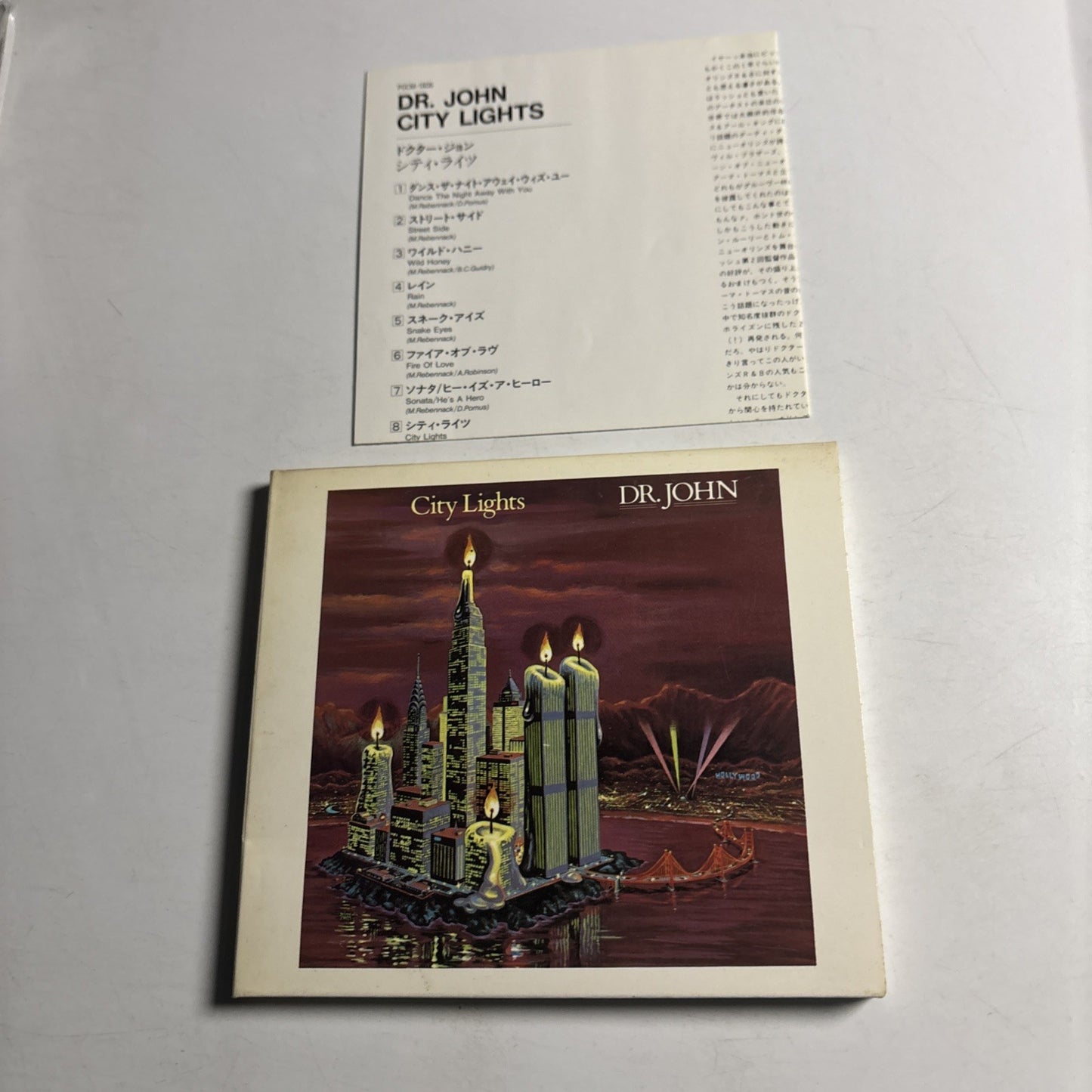 Dr. John – City Lights (CD, 1993) Japan POCM-1806