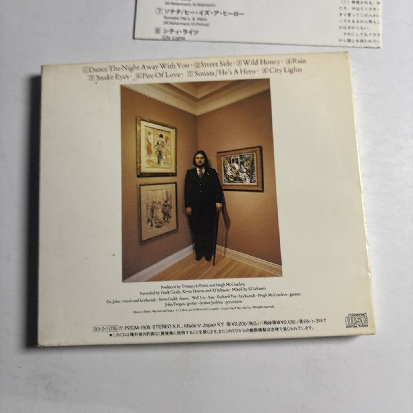 Dr. John – City Lights (CD, 1993) Japan POCM-1806