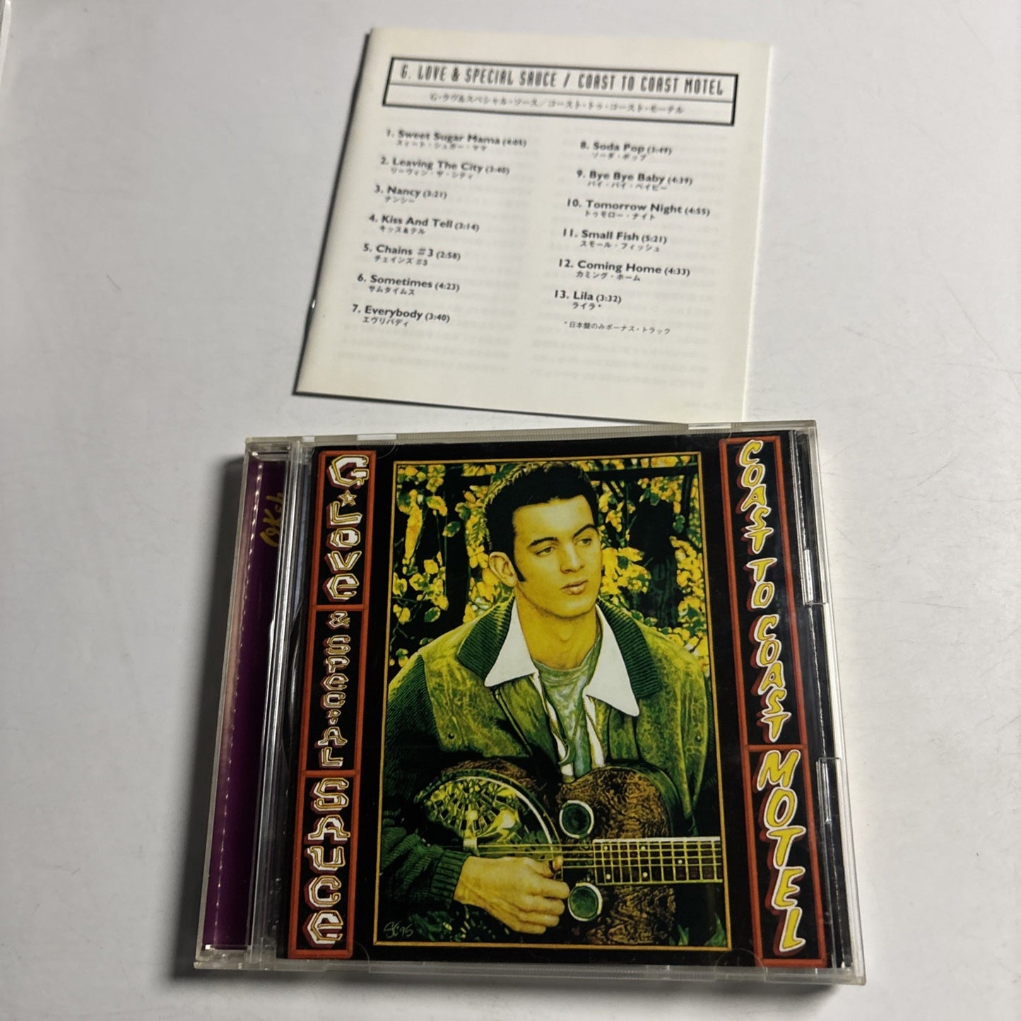 G. Love & Special Sauce – Coast To Coast Motel (CD, 1995)  Japan ESCA 6288