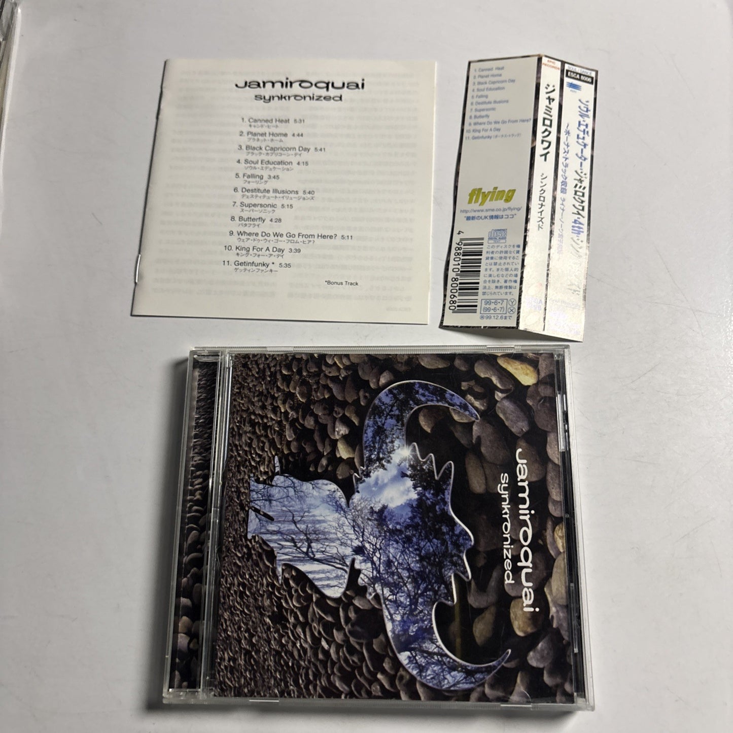 Jamiroquai – Synkronized  (CD, 1999) Japan obi ESCA 8006