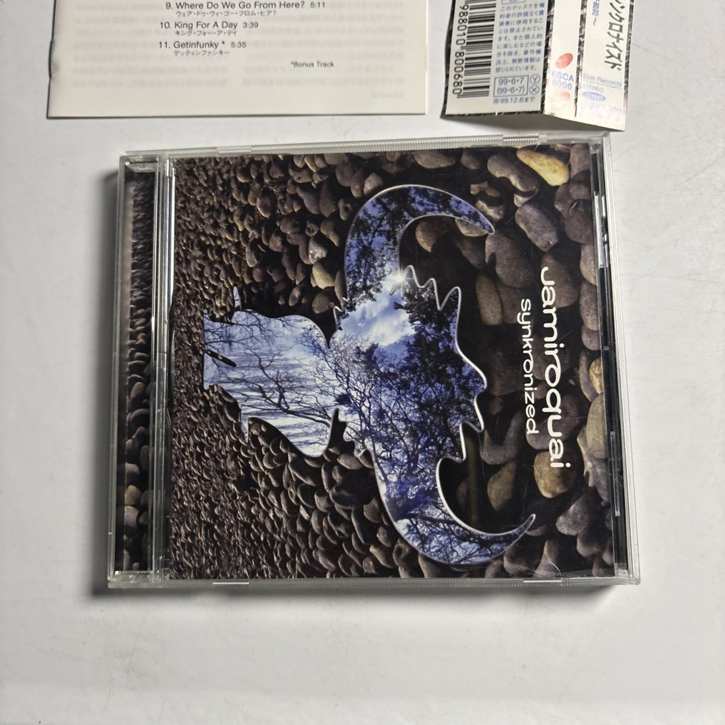 Jamiroquai – Synkronized  (CD, 1999) Japan obi ESCA 8006
