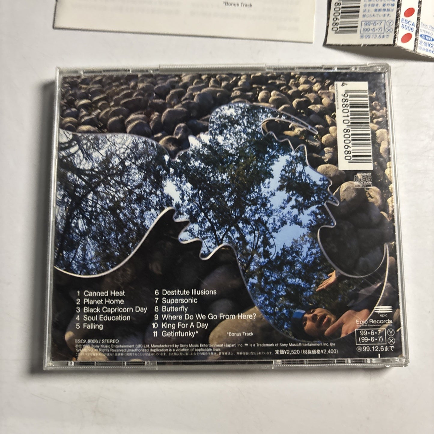 Jamiroquai – Synkronized  (CD, 1999) Japan obi ESCA 8006