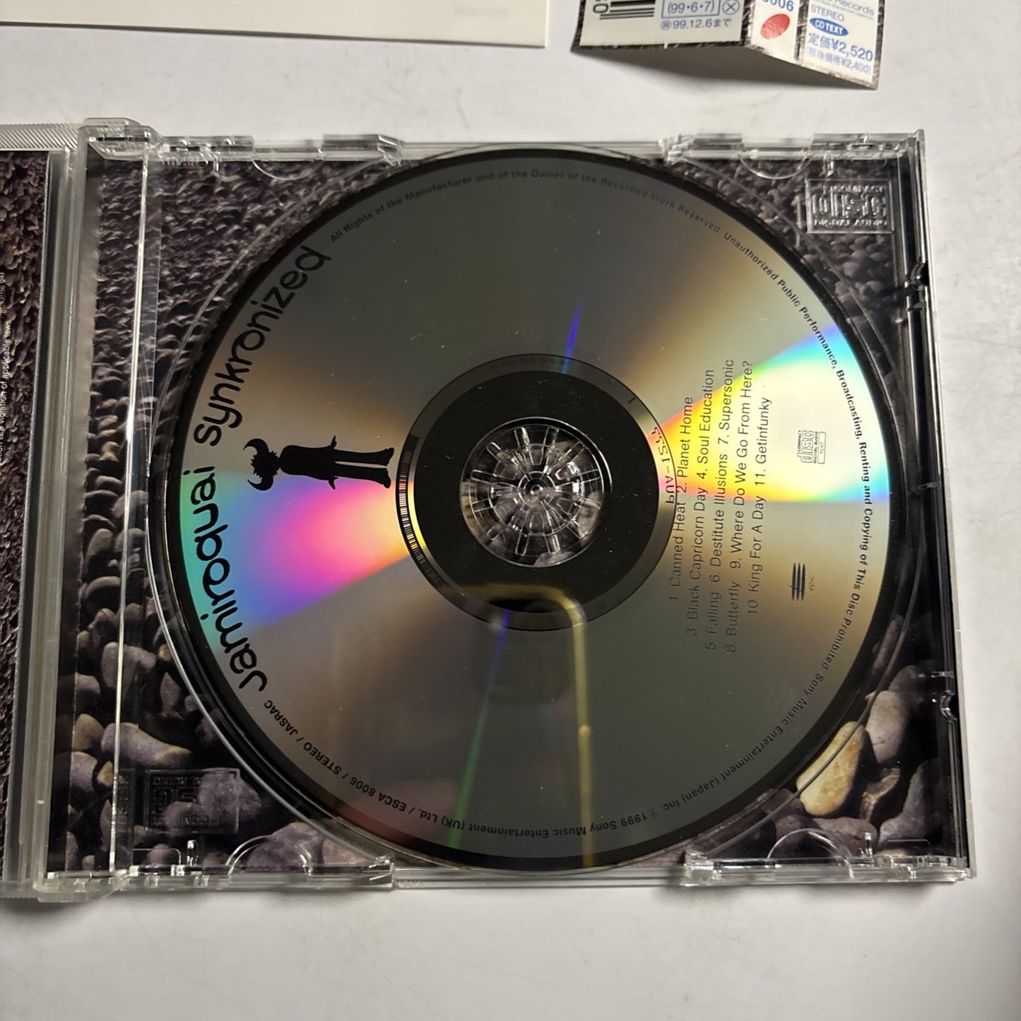 Jamiroquai – Synkronized  (CD, 1999) Japan obi ESCA 8006