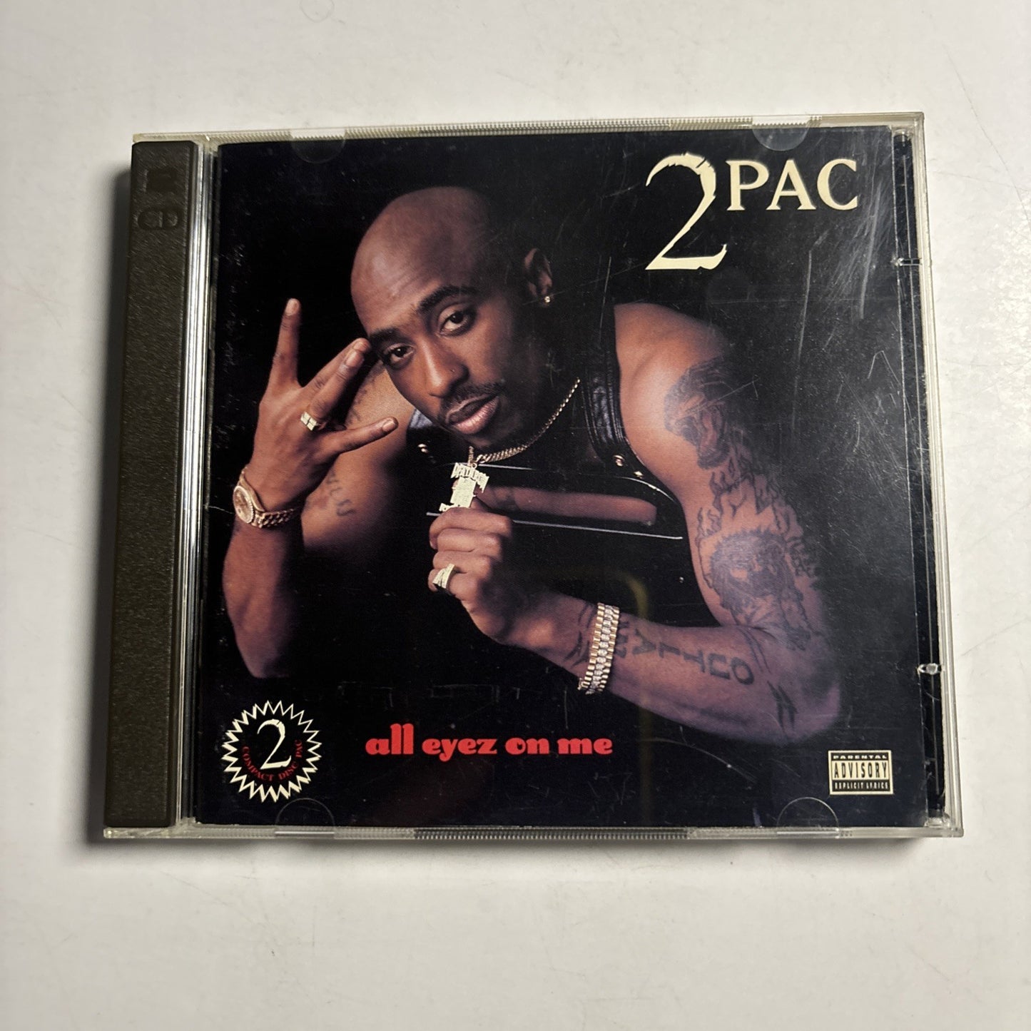 2Pac – All Eyez On Me (CD, 1996, 2-Disc) US 314-524 204-2
