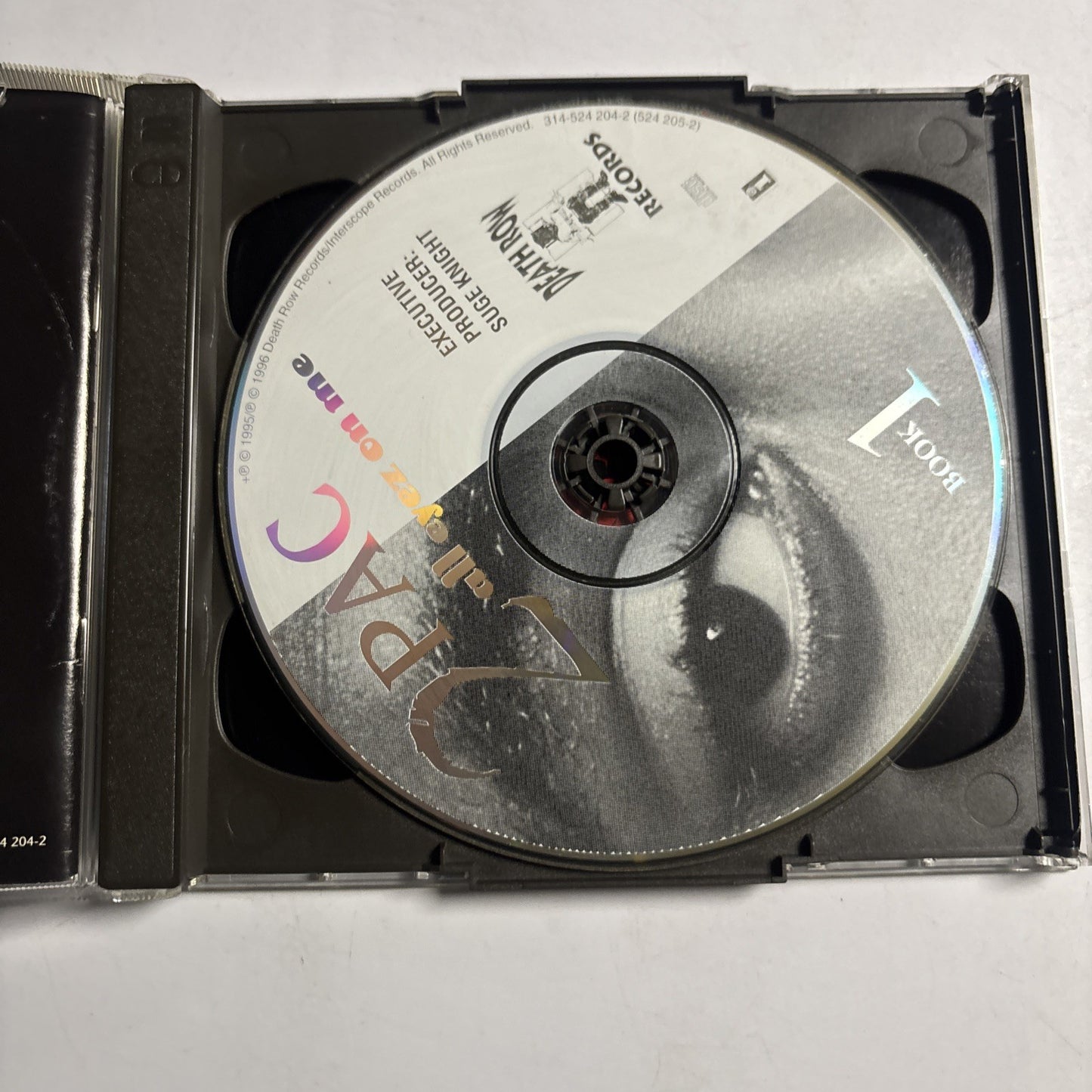 2Pac – All Eyez On Me (CD, 1996, 2-Disc) US 314-524 204-2