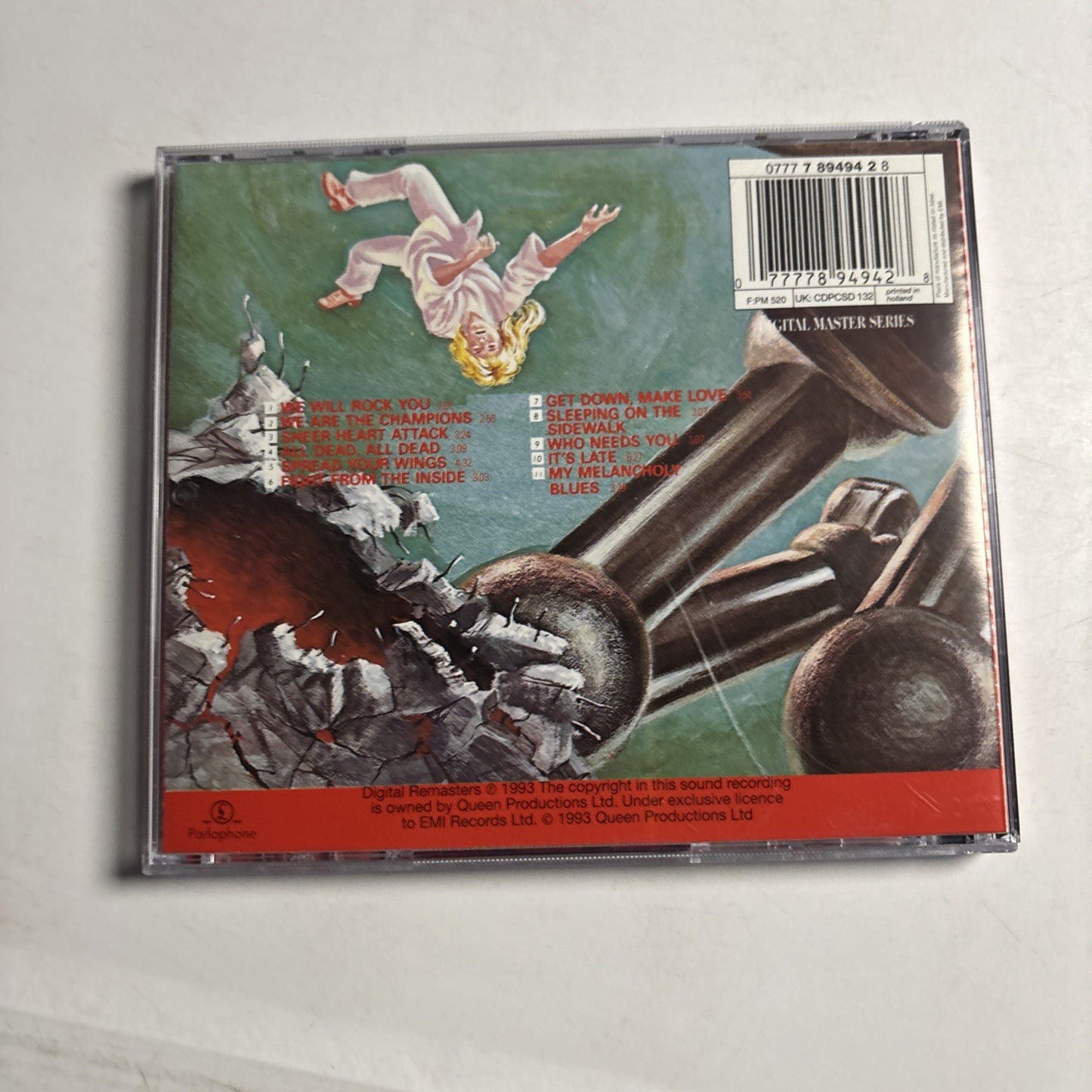 Queen – News Of The World (CD, 1993) Europe 0777 7 89494 2 8