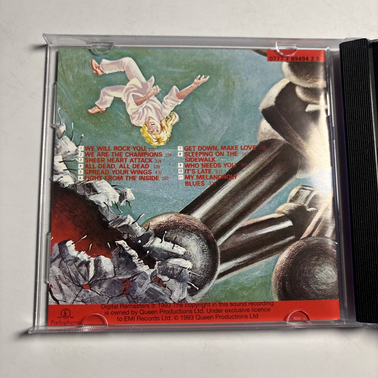 Queen – News Of The World (CD, 1993) Europe 0777 7 89494 2 8