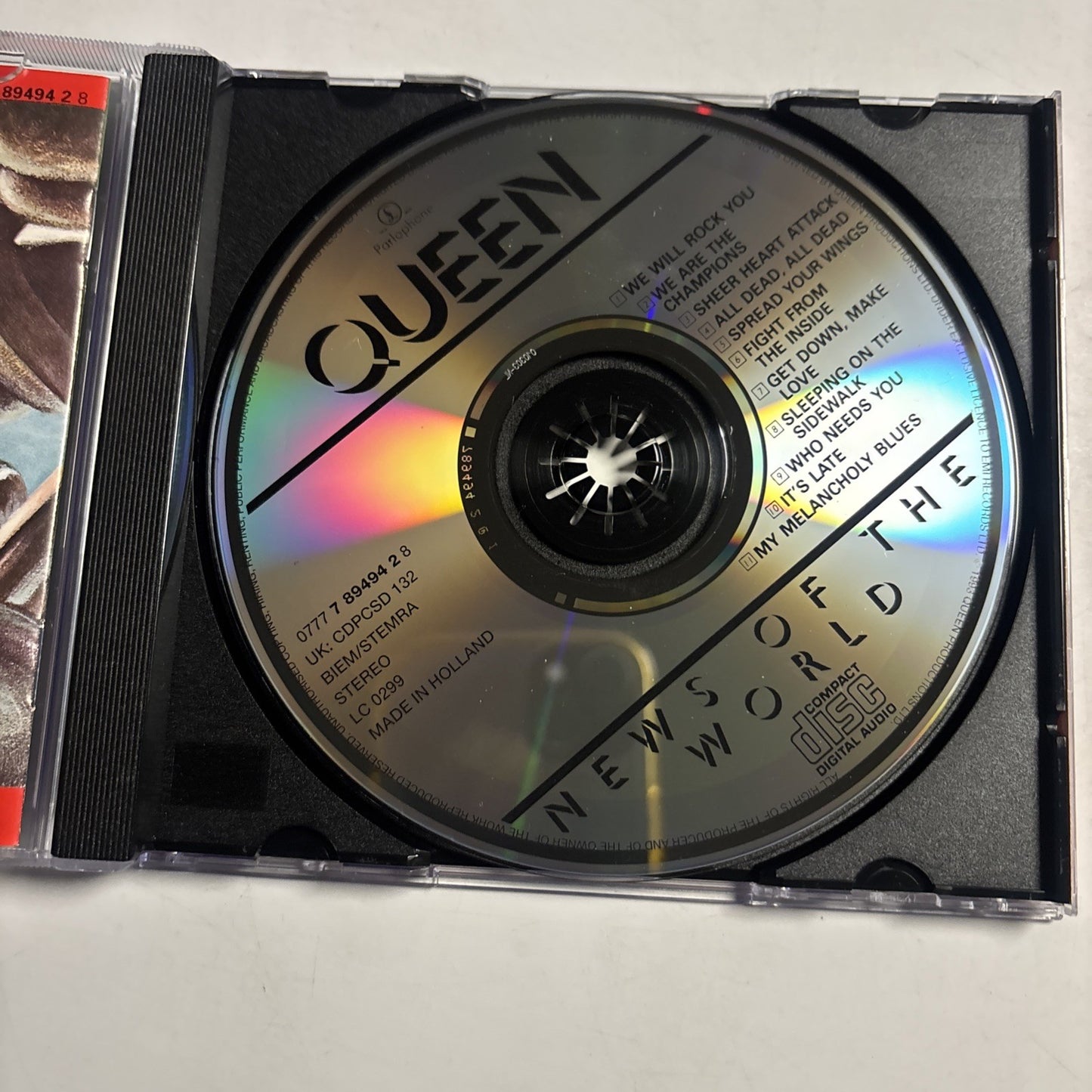 Queen – News Of The World (CD, 1993) Europe 0777 7 89494 2 8