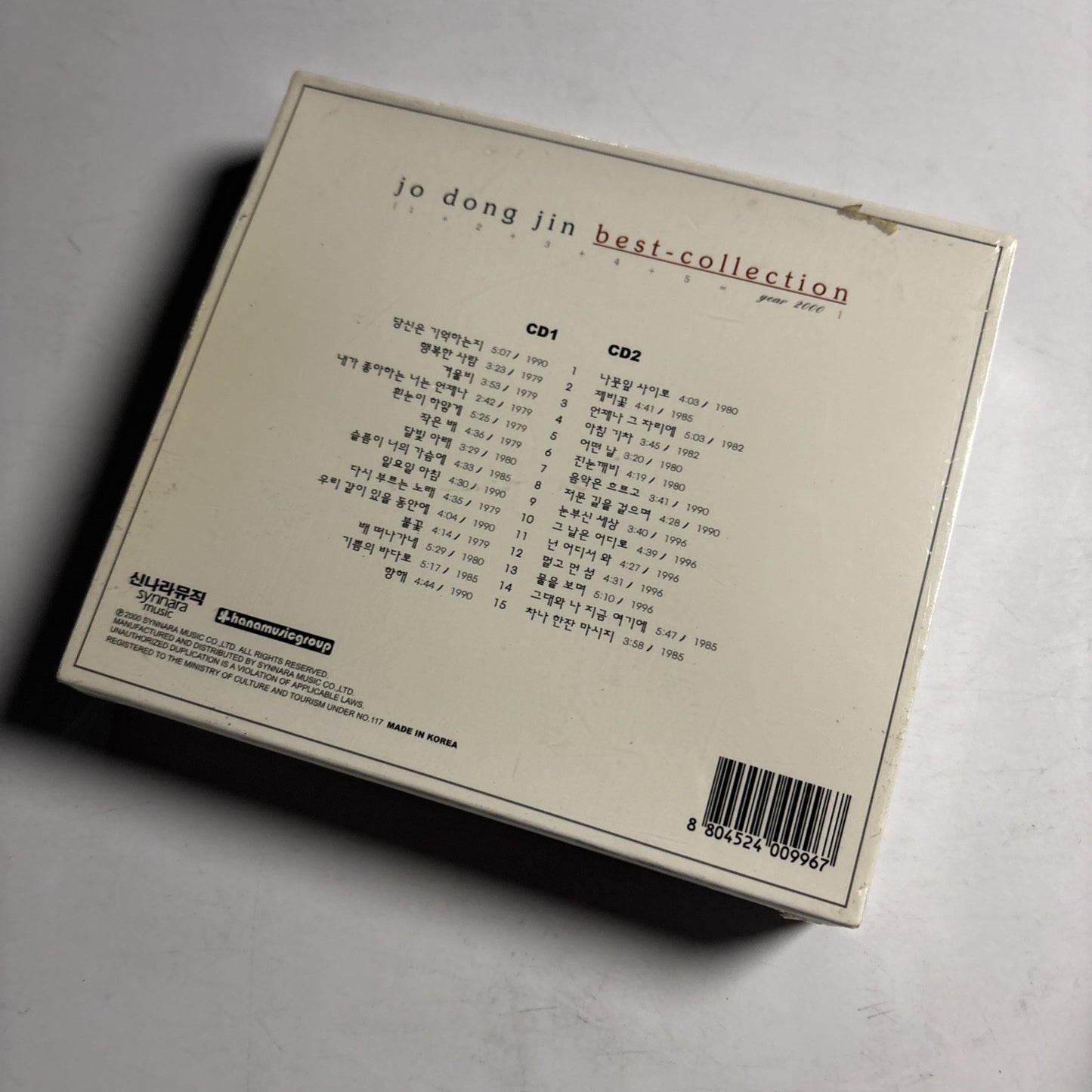 Best Collection by Dongjin Cho (조동진 (CD, 2000) Korea Ksc-a0002 NEW