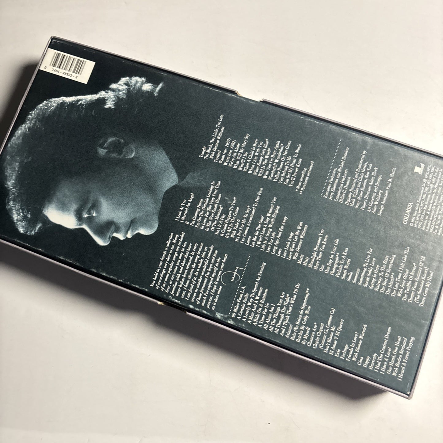 Music of Johnny Mathis: a Personal Collection by Johnny Mathis (CD, 1993) 48932