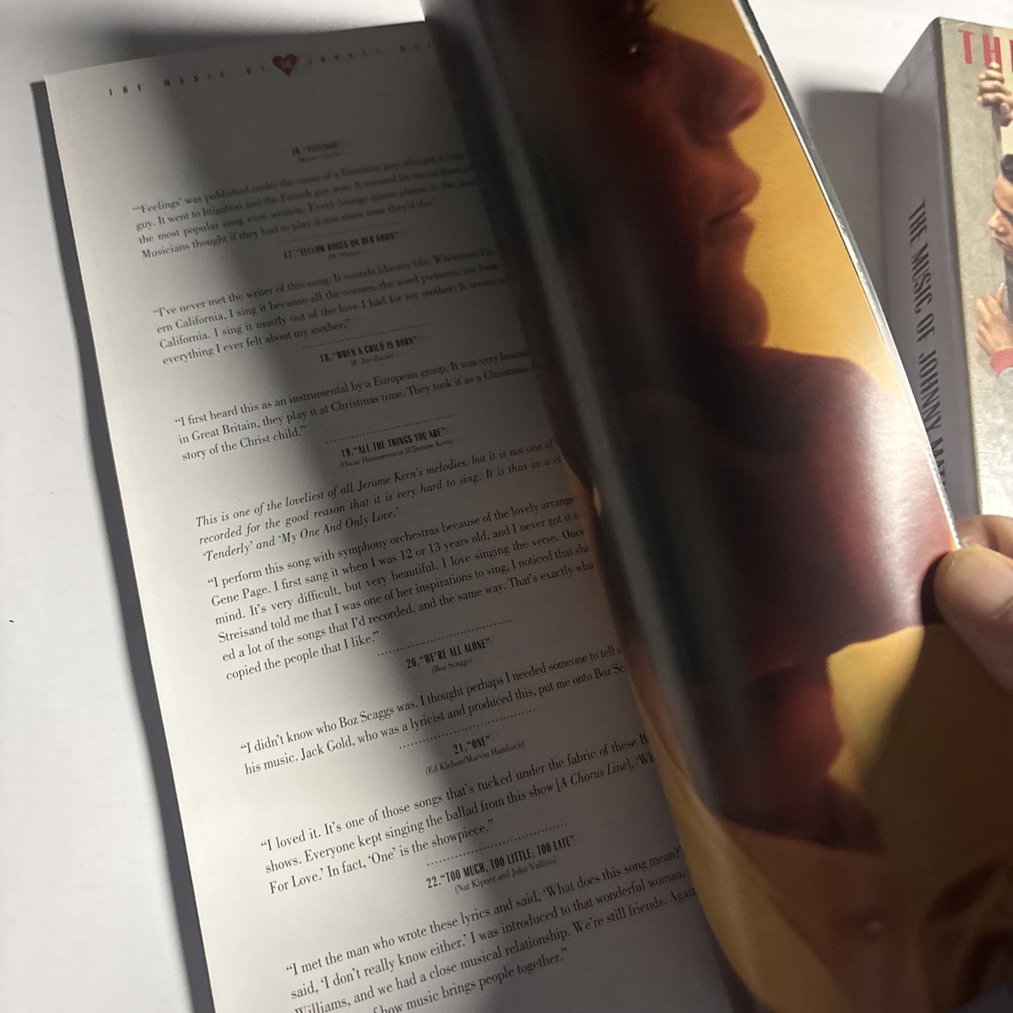 Music of Johnny Mathis: a Personal Collection by Johnny Mathis (CD, 1993) 48932