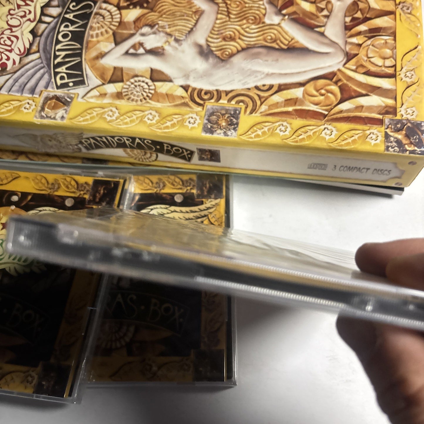 Aerosmith – Pandora's Box (CD, 2002, 3-Disc) Japan Srcs-5737-9 Sticker