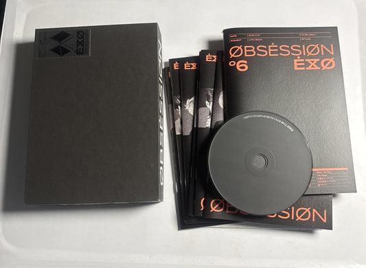 Exo - Obsession [The 6th Album] [X-Exo Ver.] (K-Pop) (CD, 2019) Korea Smk-1116