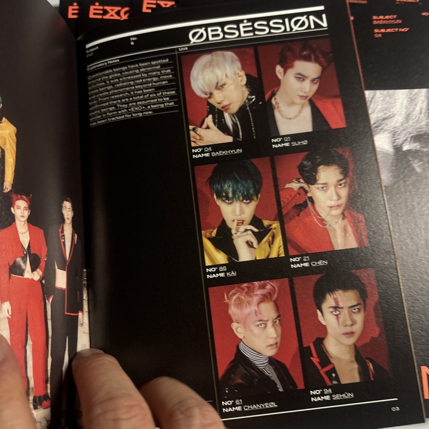 Exo - Obsession [The 6th Album] [X-Exo Ver.] (K-Pop) (CD, 2019) Korea Smk-1116