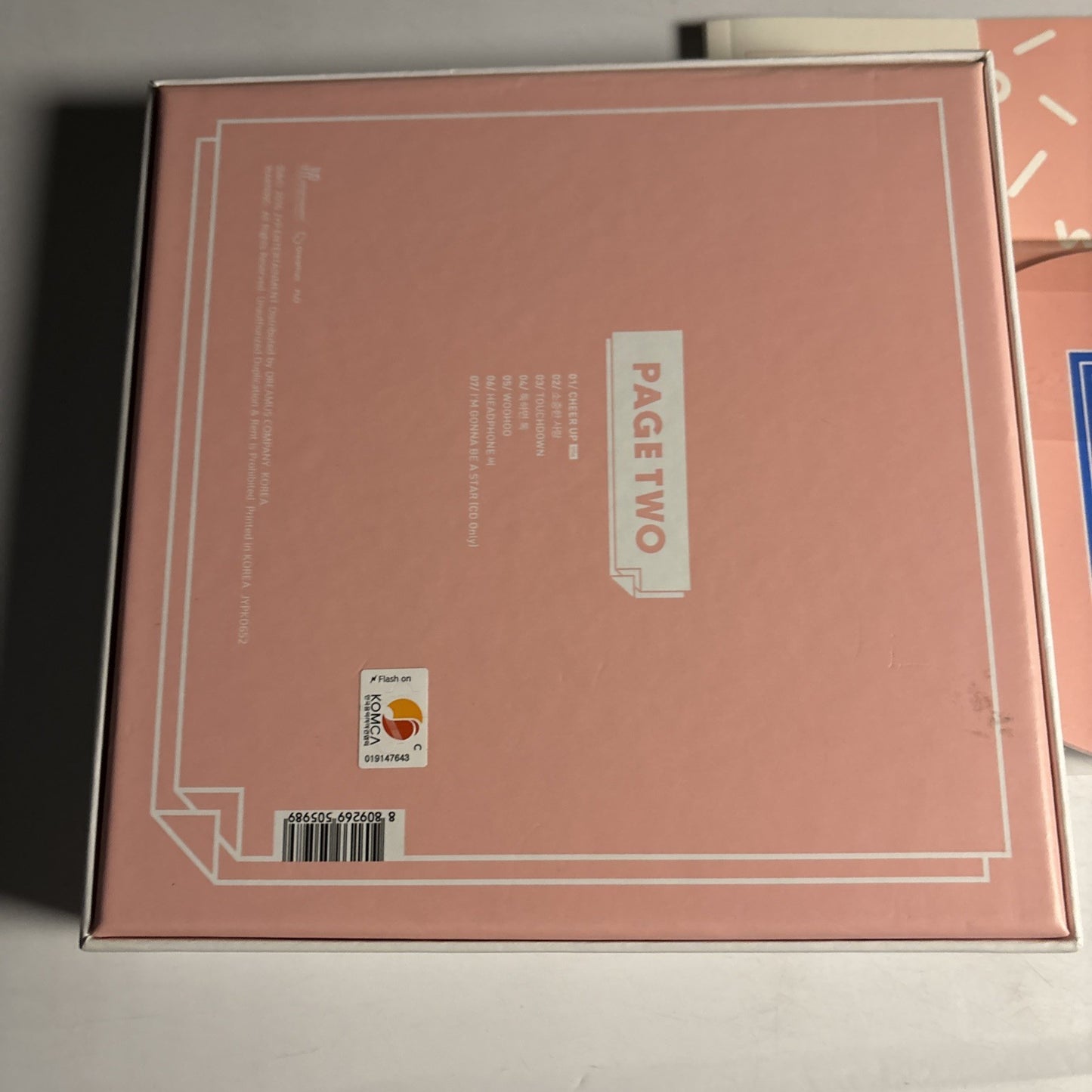 Page Two [Ep] by Twice (K-Pop) (CD, 2016) Jypk0652