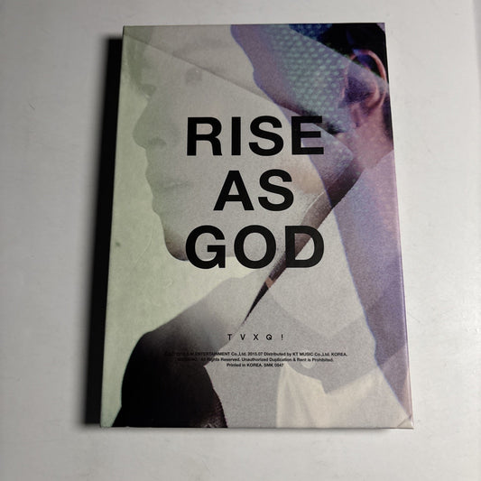 Tvxq - Rise As God (CD, 2015) Korea Smk-0547