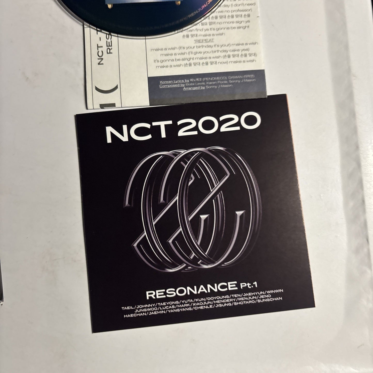 Nct - Nct2020: Resonance, Pt. 1 (CD, 2020) Korea Smk-1182
