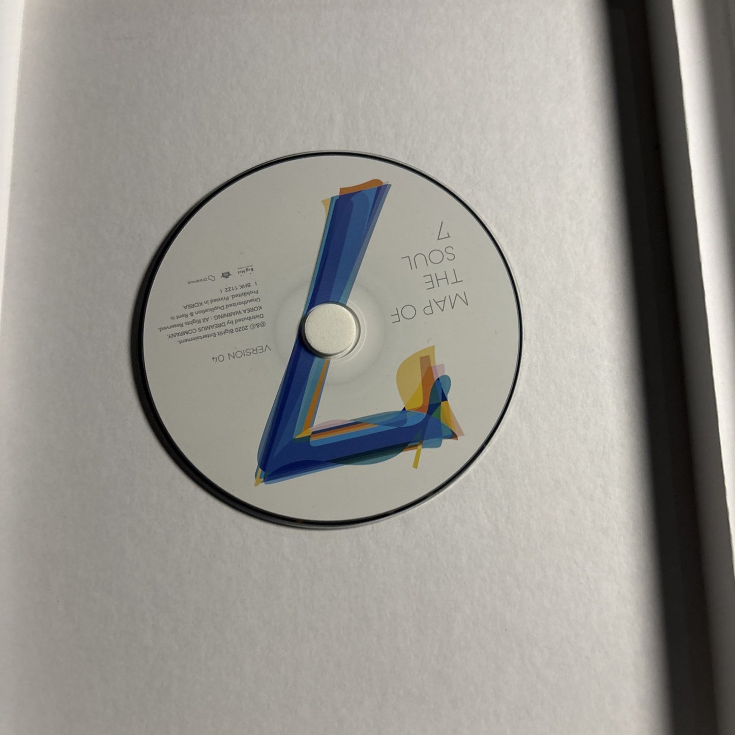 BTS – Map Of The Soul: 7 Version 4 (CD, 2020) Korea Bhk-1122