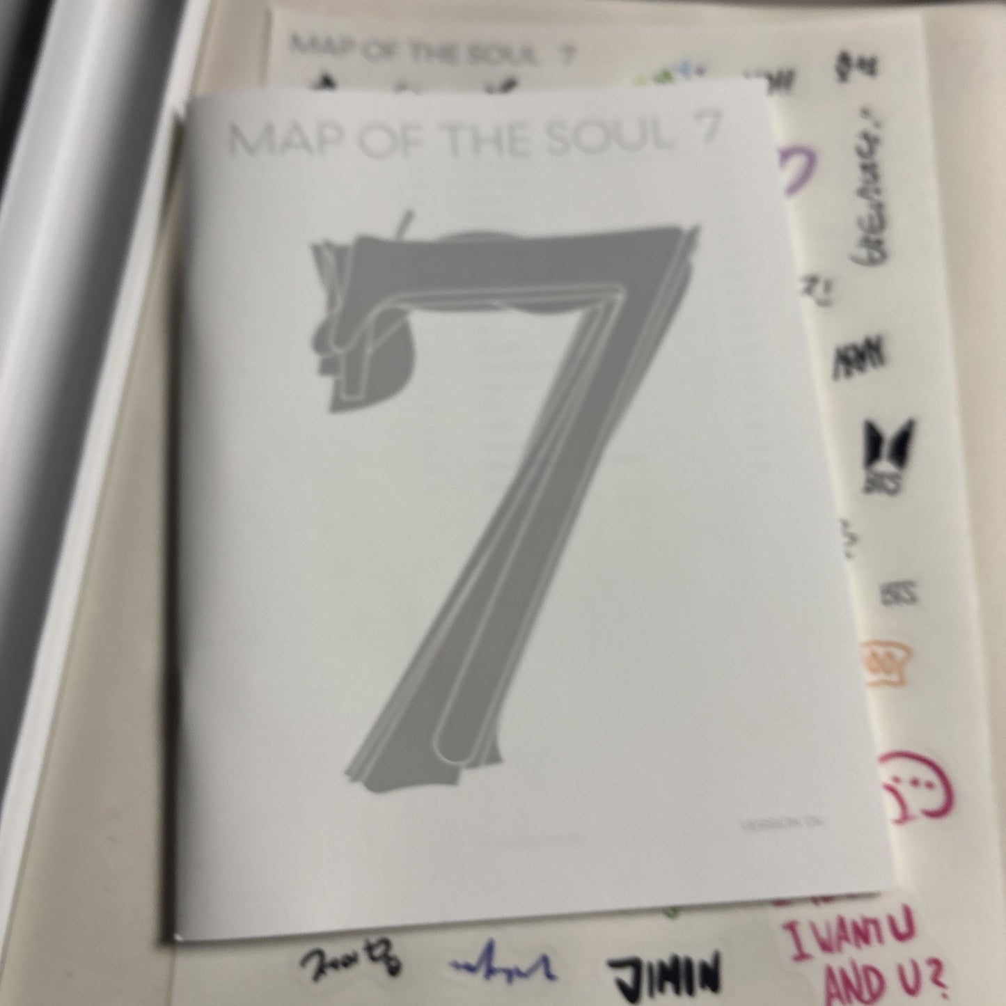 Map of the Soul: 7 Version 04 by BTS (CD, 2020) Korea Bhk-1122