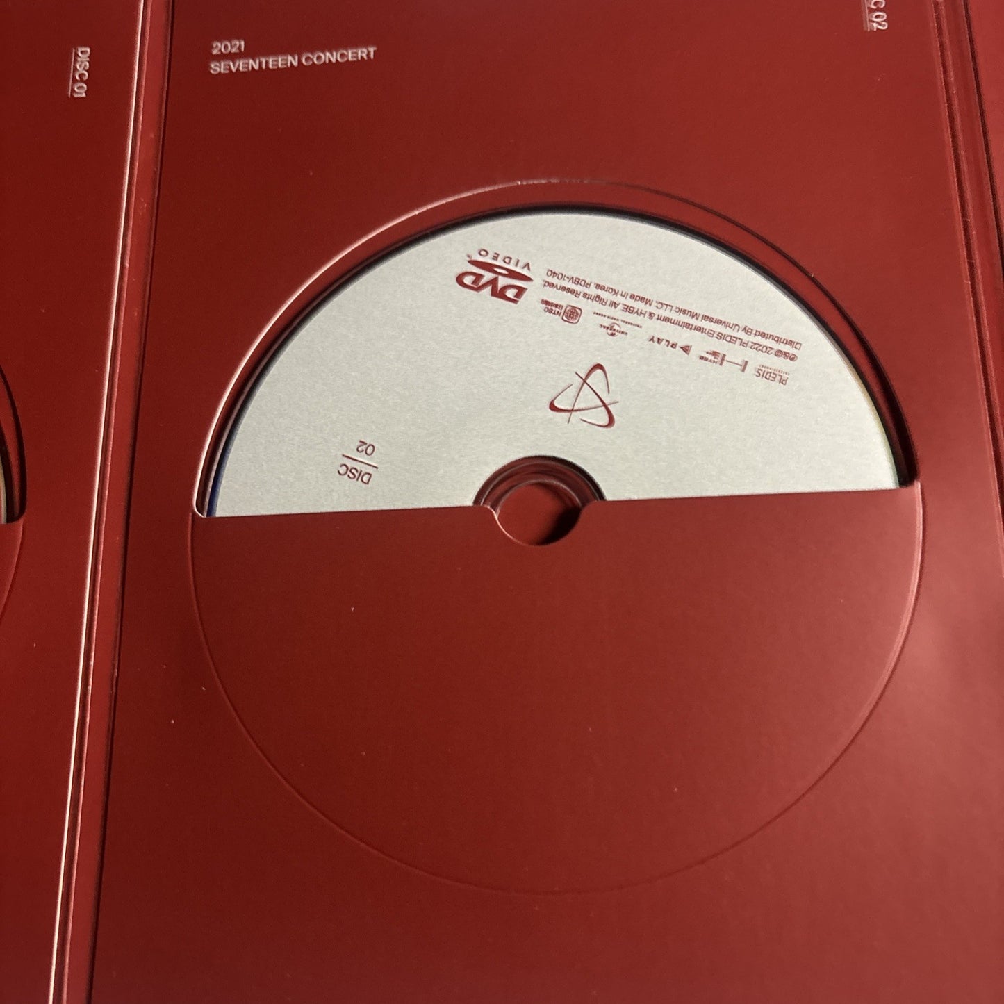 Seventeen - Power Of Love (DVD, 2021) Japan Region 2 Pdbv-1039/41