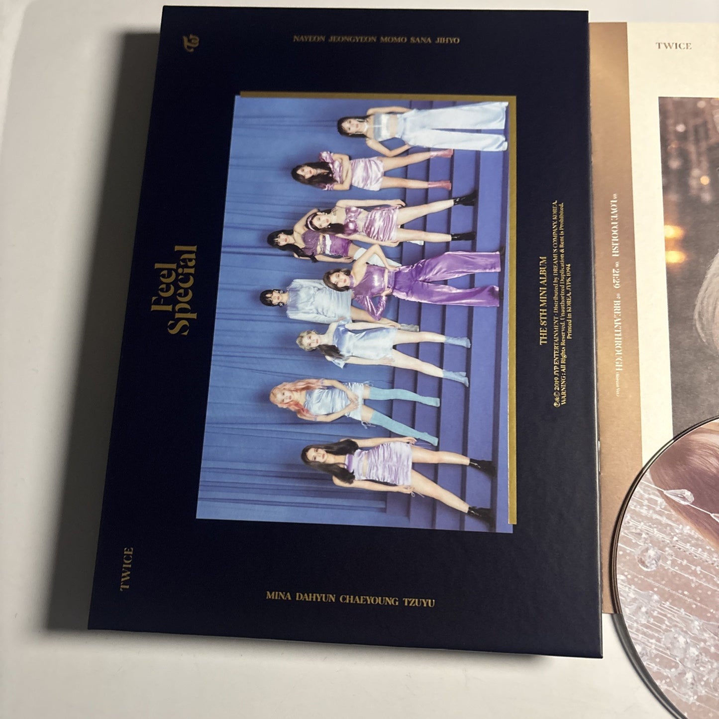 Twice - Feel Special - B Version (K-Pop) (CD, 2019) Korea Jypk-1094