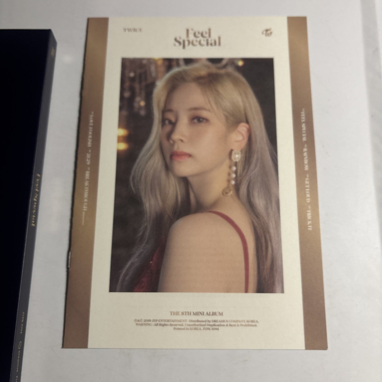 Twice - Feel Special - B Version (K-Pop) (CD, 2019) Korea Jypk-1094