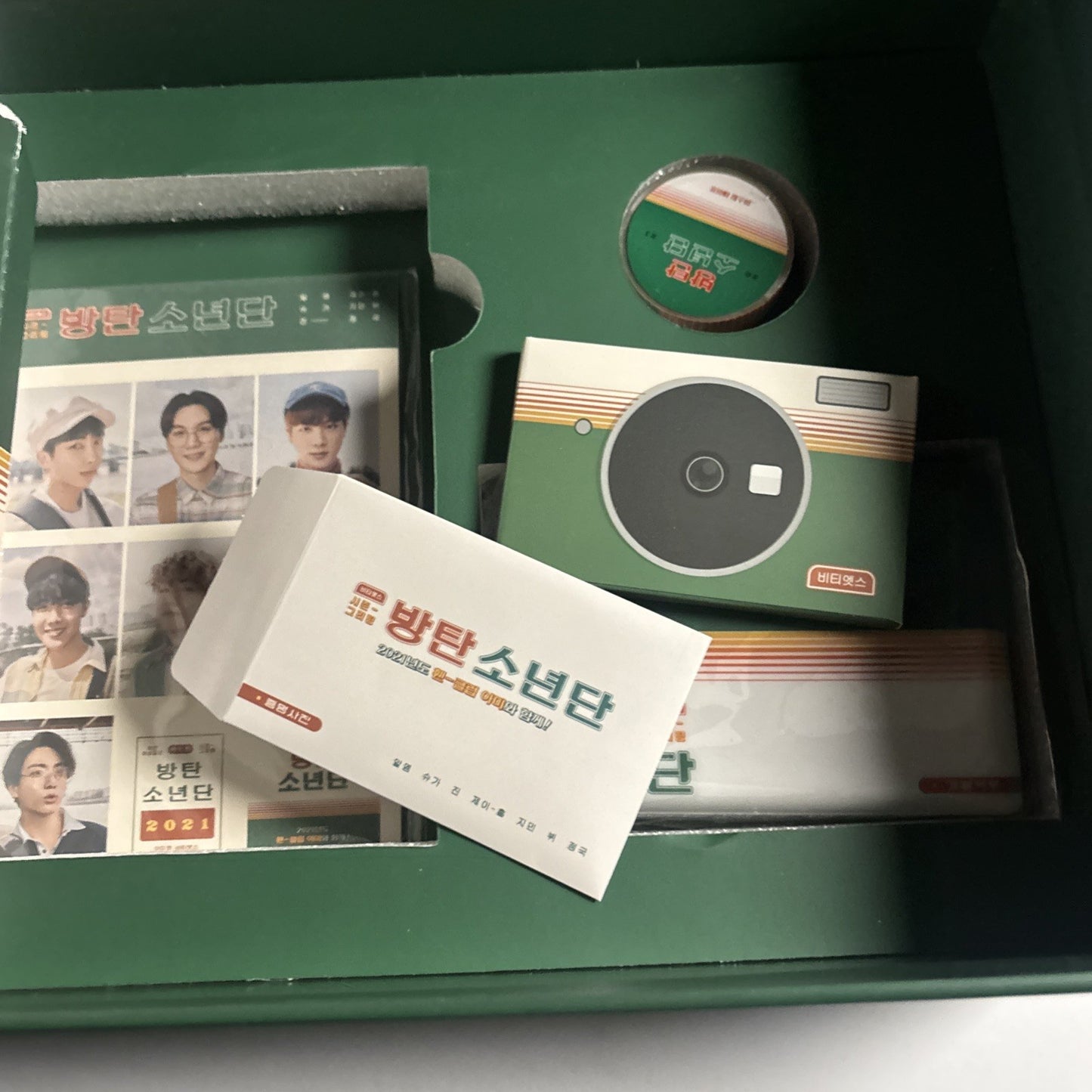 BTS 2021 Season's Greetings DVD Calendar Diary Photo Book Region 2