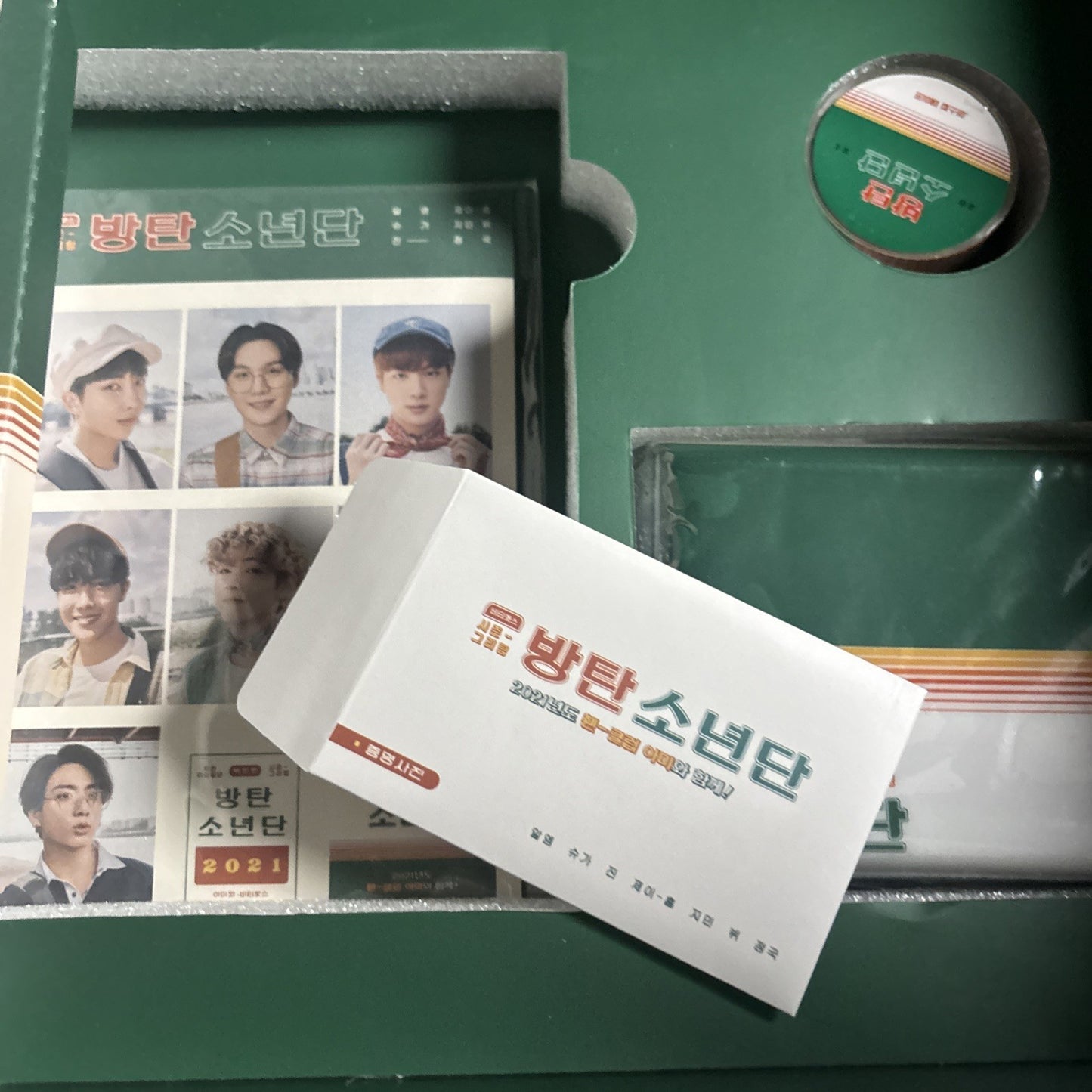 BTS 2021 Season's Greetings DVD Calendar Diary Photo Book Region 2