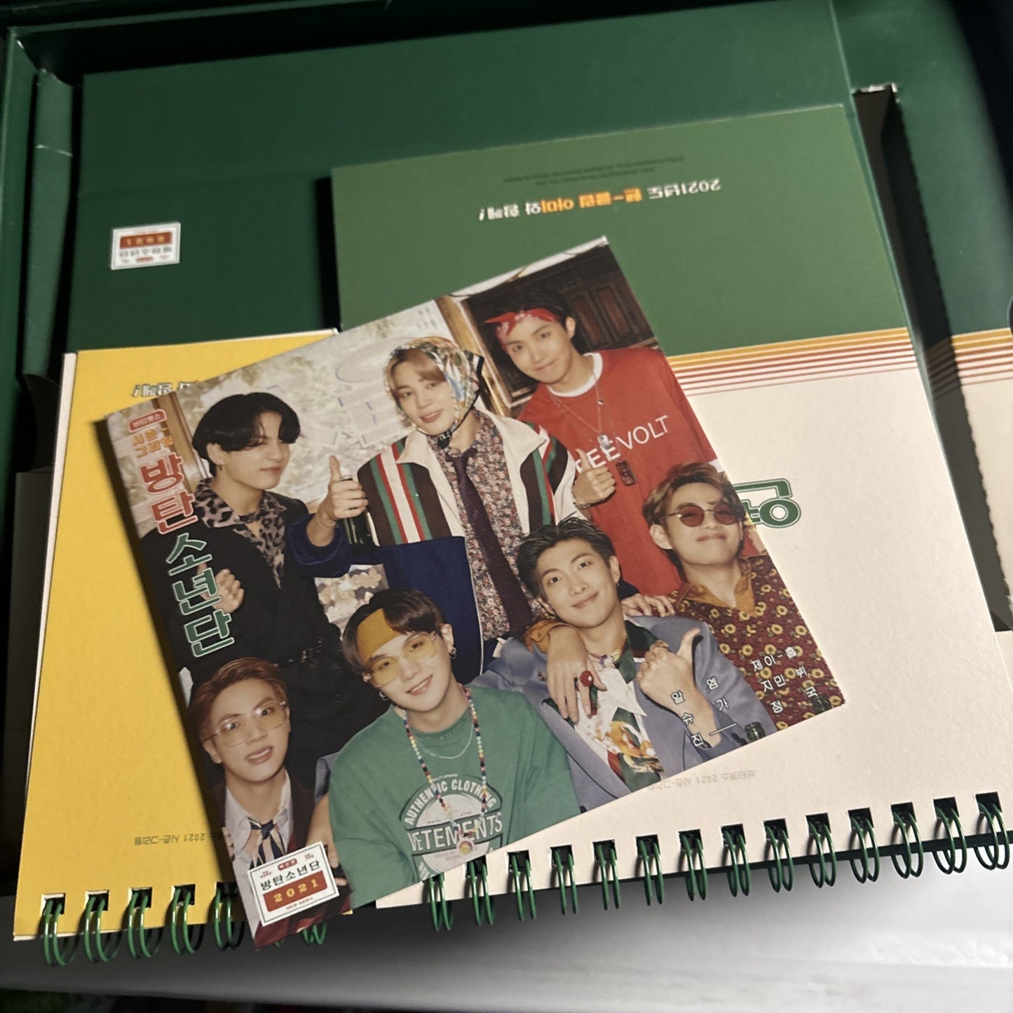 BTS 2021 Season's Greetings DVD Calendar Diary Photo Book Region 2