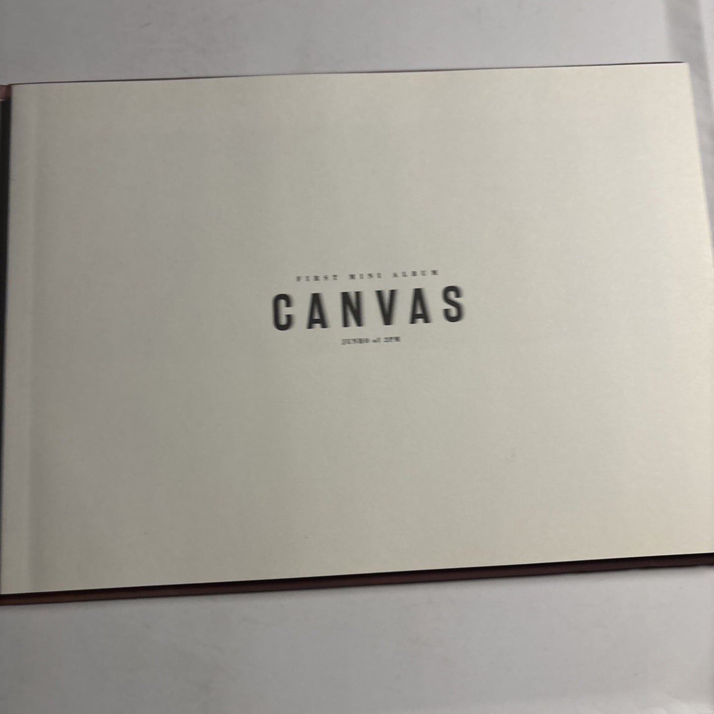 Junho Of 2pm ‎– Canvas (CD, 2017) Korea Jypk-0838