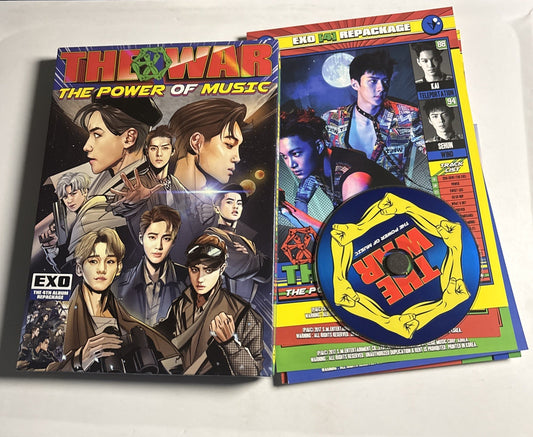 Exo - The War: the Power of Music [Box] (K-Pop) (CD, 2017) Korea Smk-0839