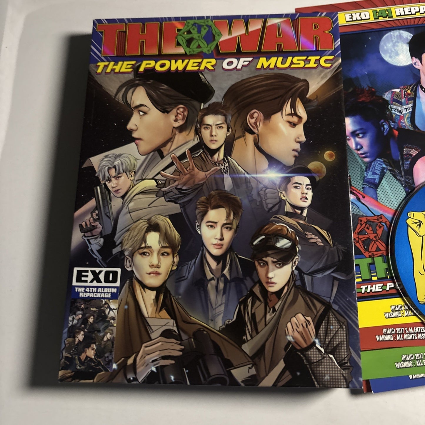 Exo - The War: the Power of Music [Box] (K-Pop) (CD, 2017) Korea Smk-0839