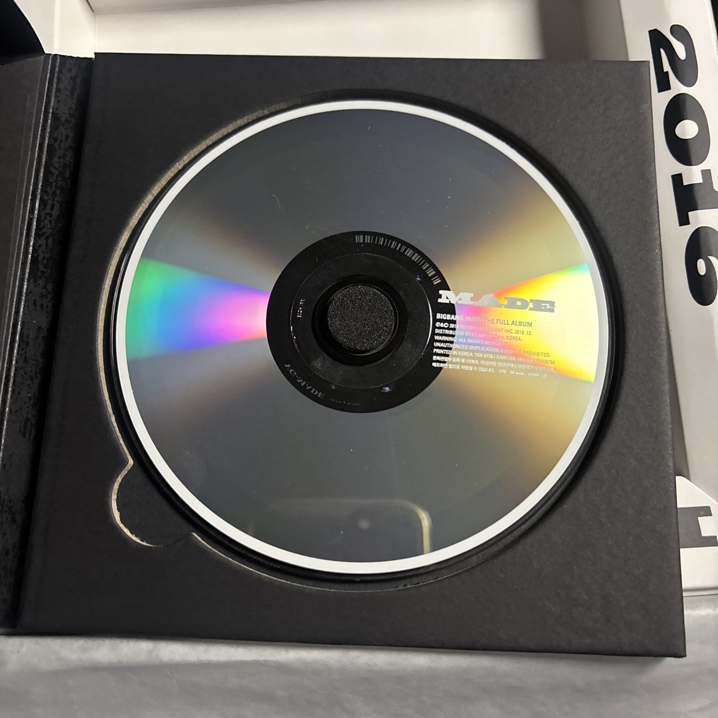 Big Bang – Made The Full Album (CD, 2016) Korea Ygk0726