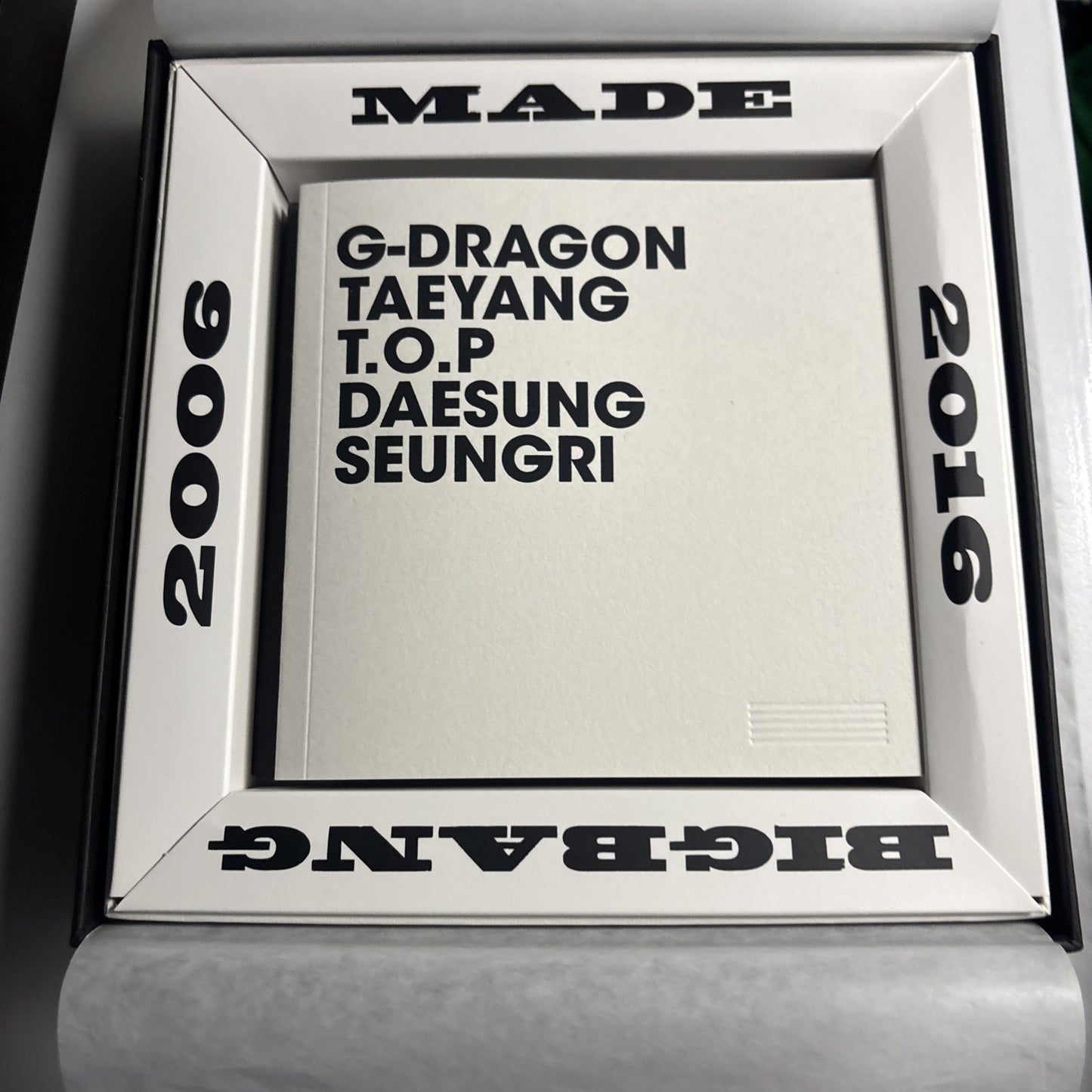 Big Bang – Made The Full Album (CD, 2016) Korea Ygk0726