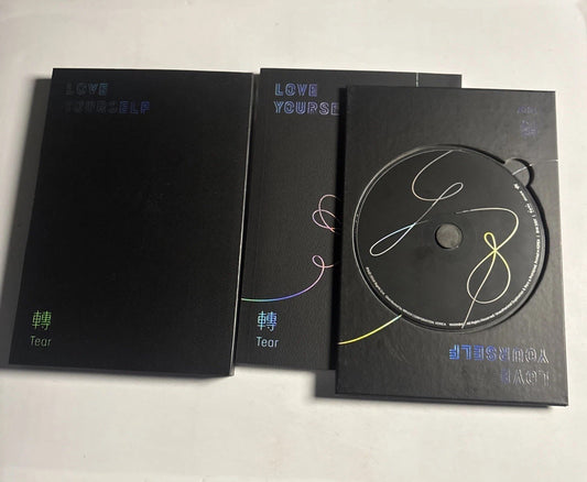 BTS – Love Yourself 轉 'Tear' (CD, 2018) Korea Bhk-1007