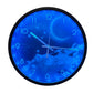 Australian Southern Cross Night Light 30cm Wall Clock – Sound-Activated, Silent, Battery-Operated