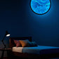 Australian Southern Cross Night Light 30cm Wall Clock – Sound-Activated, Silent, Battery-Operated