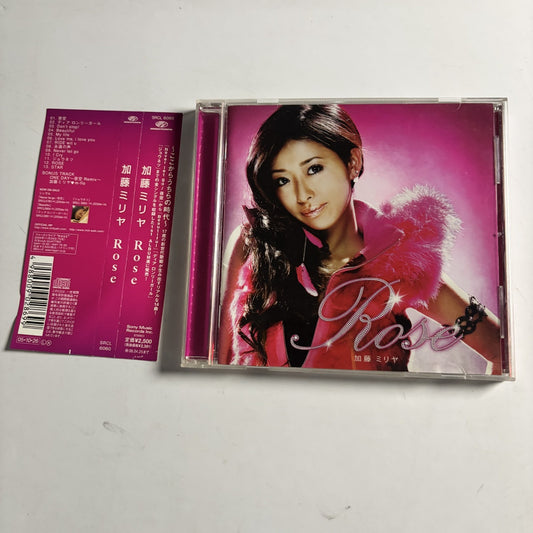Miliyah Kato – Rose (CD, 2005) Japan obi SRCL 6060