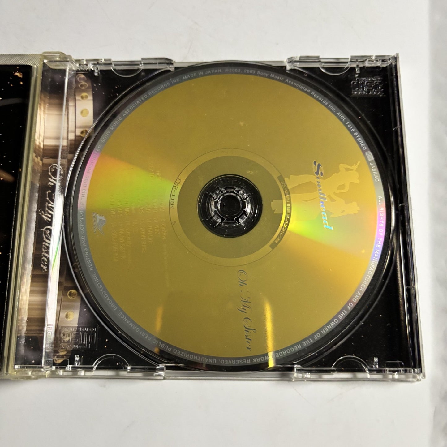 Soulhead – Oh My Sister (CD, 2003) Japan obi AICL-1410