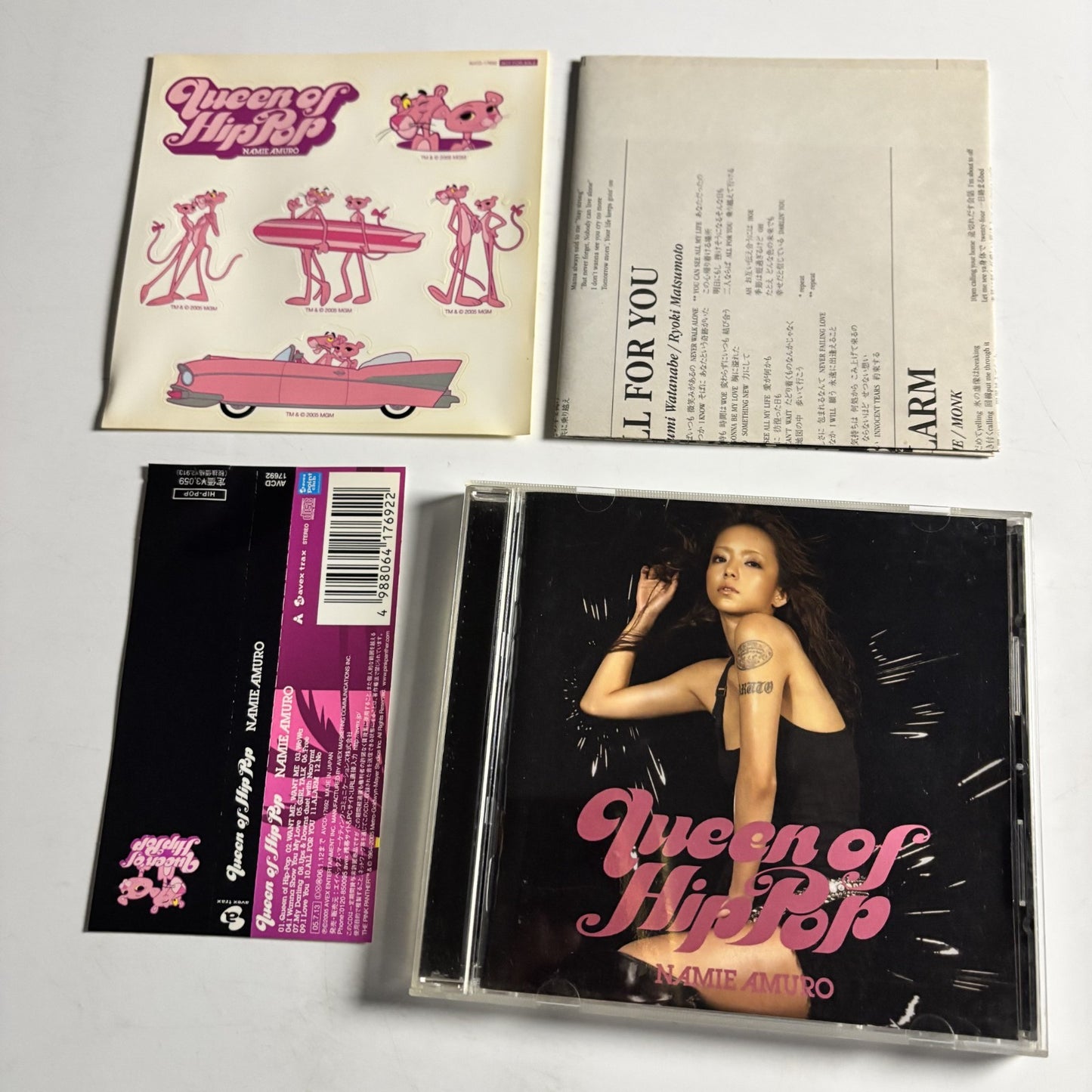 Namie Amuro – Queen Of Hip-Pop (CD, 2005) Japan obi sticker AVCD-17692