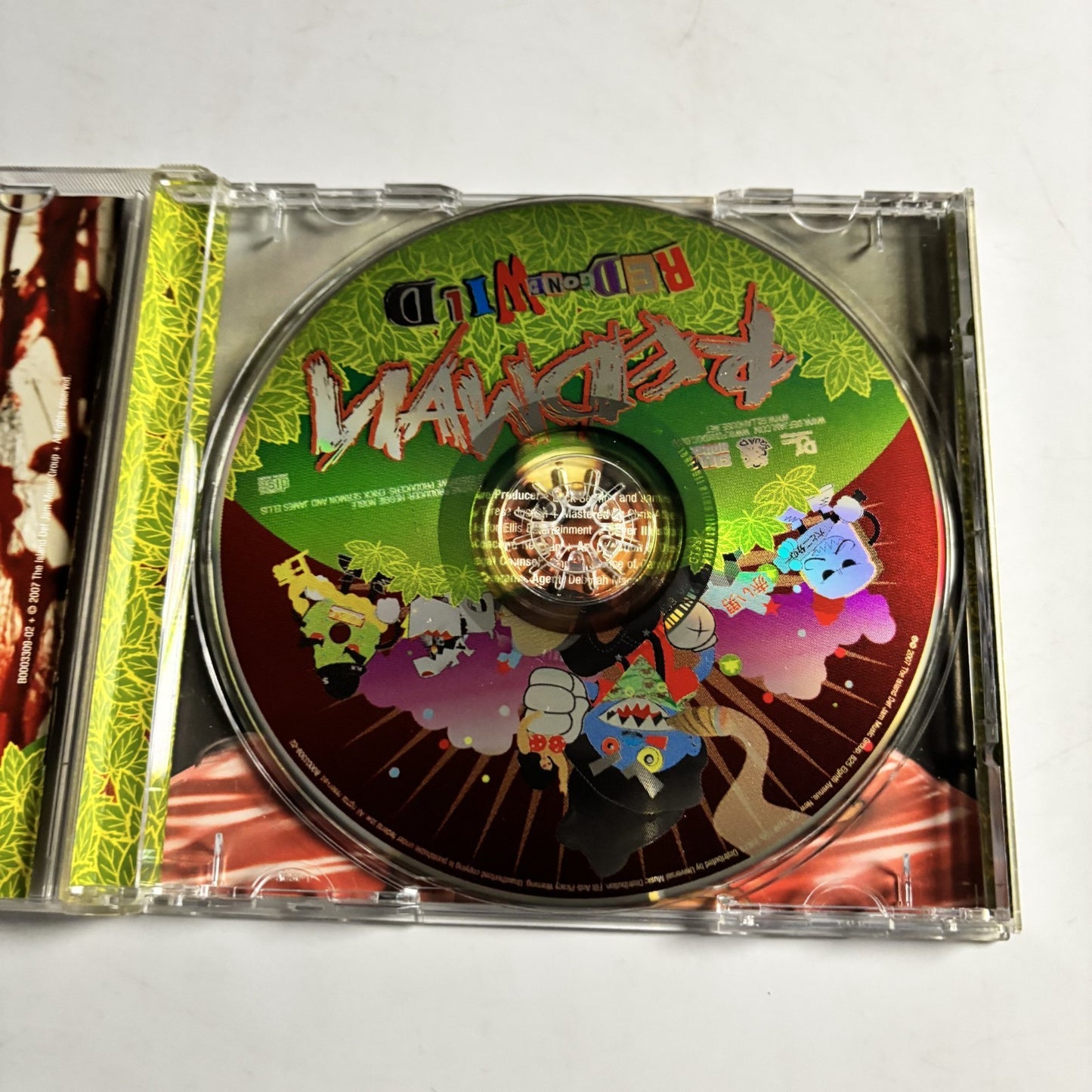 Redman – Red Gone Wild: Thee Album (CD, 2007) US B0003309-02