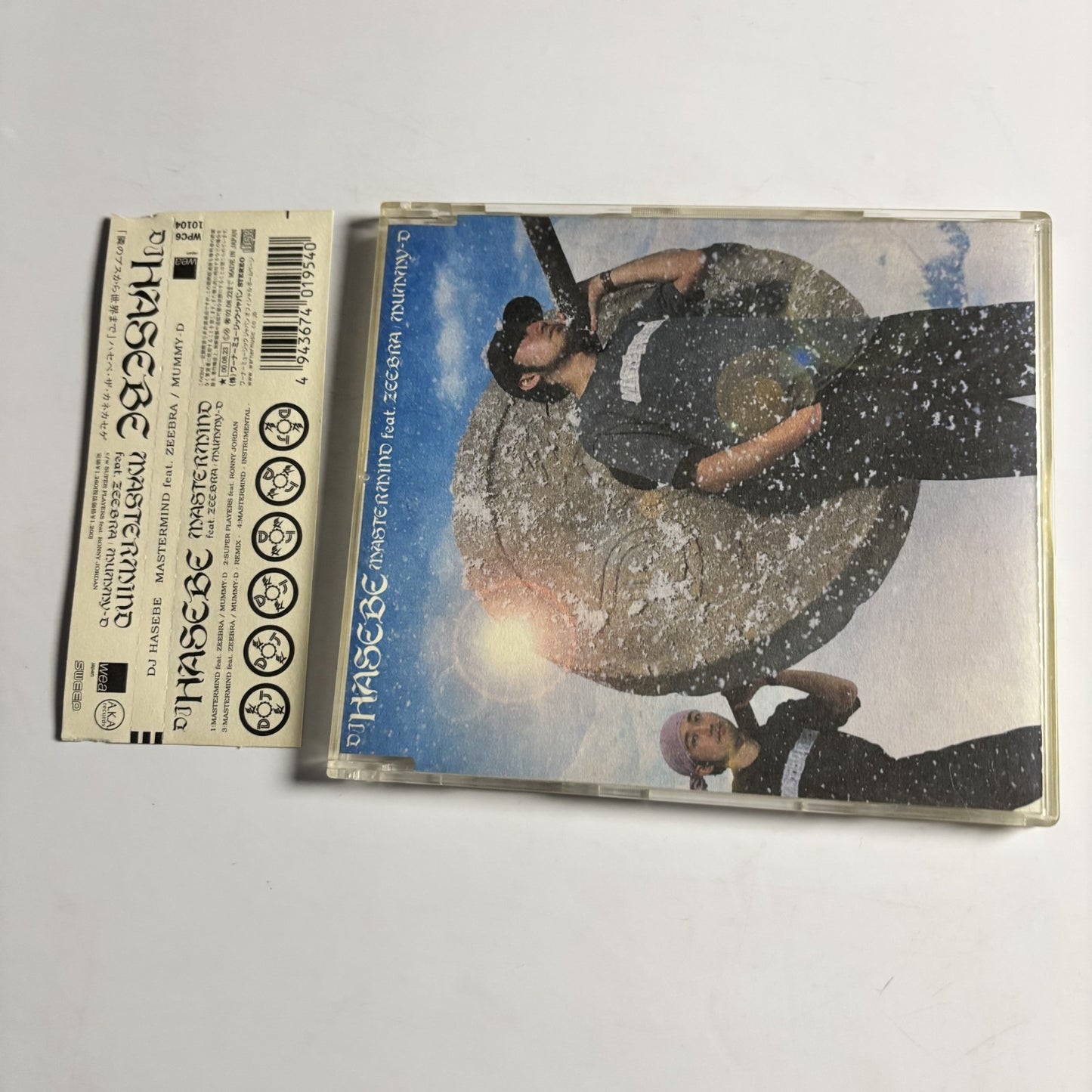 DJ Hasebe, Zeebra, Mummy-D – Mastermind (CD, 2000) Japan obi WPC6-10104