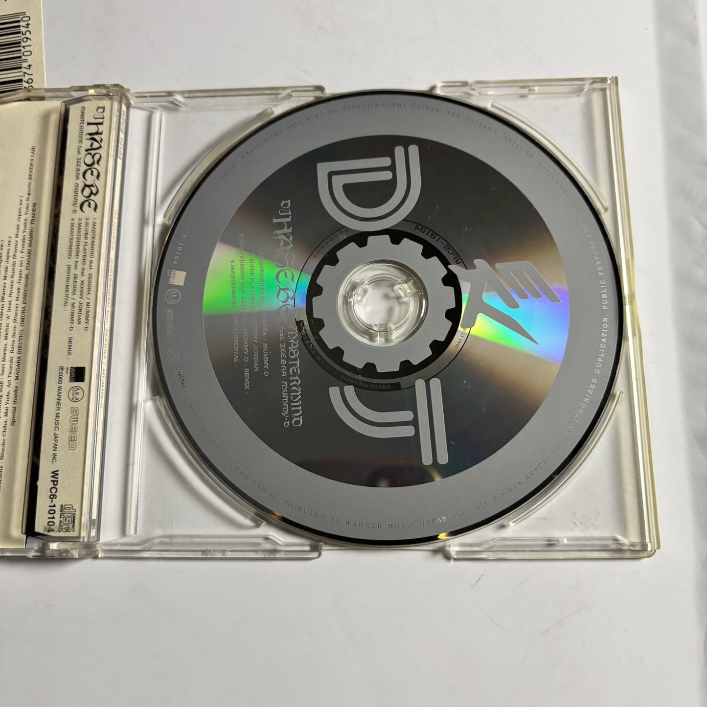 DJ Hasebe, Zeebra, Mummy-D – Mastermind (CD, 2000) Japan obi WPC6-10104